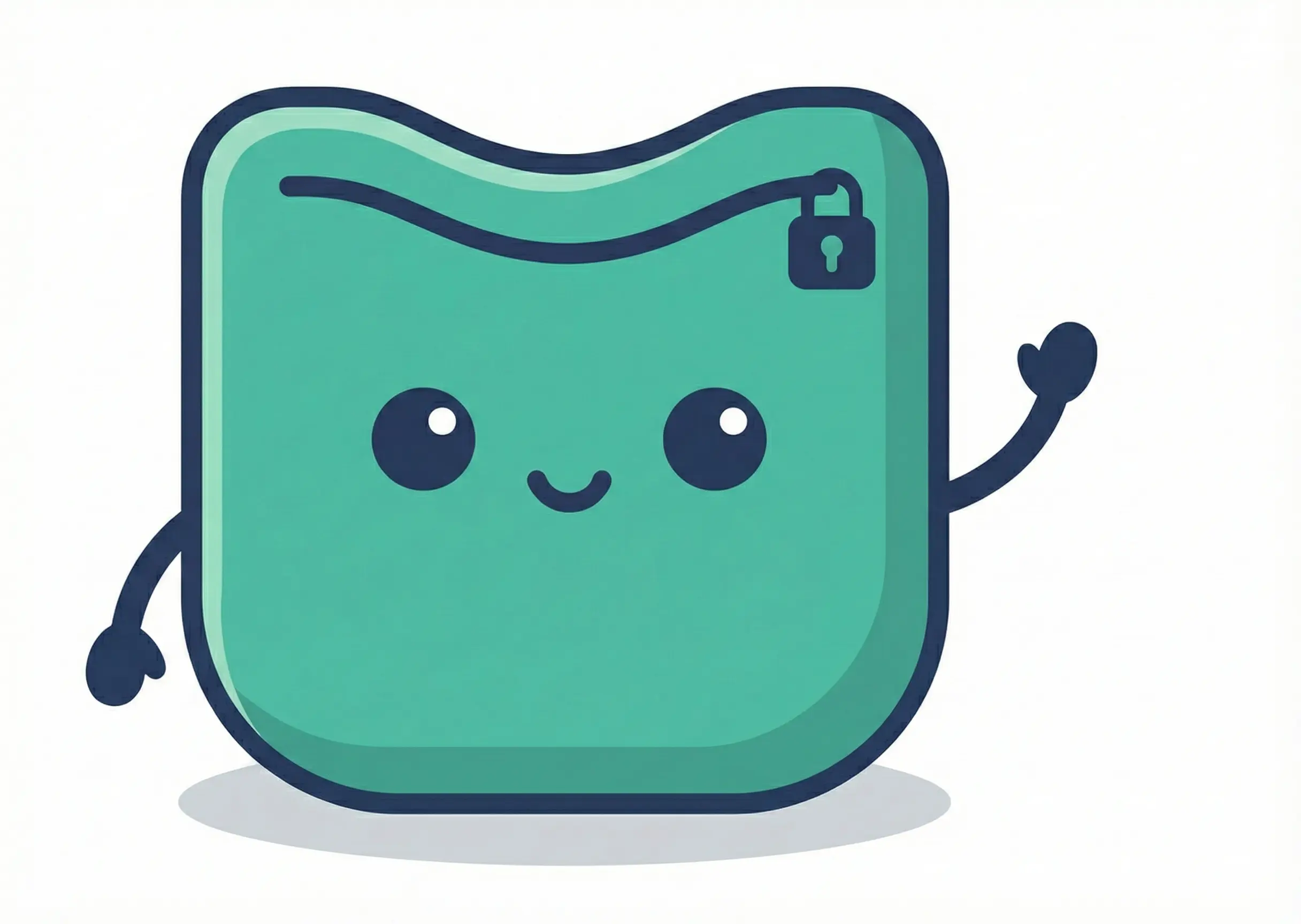 Keepli Mascot Waving